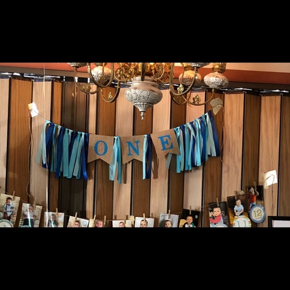 One Banner for First Birthday - Picture 3 of 3